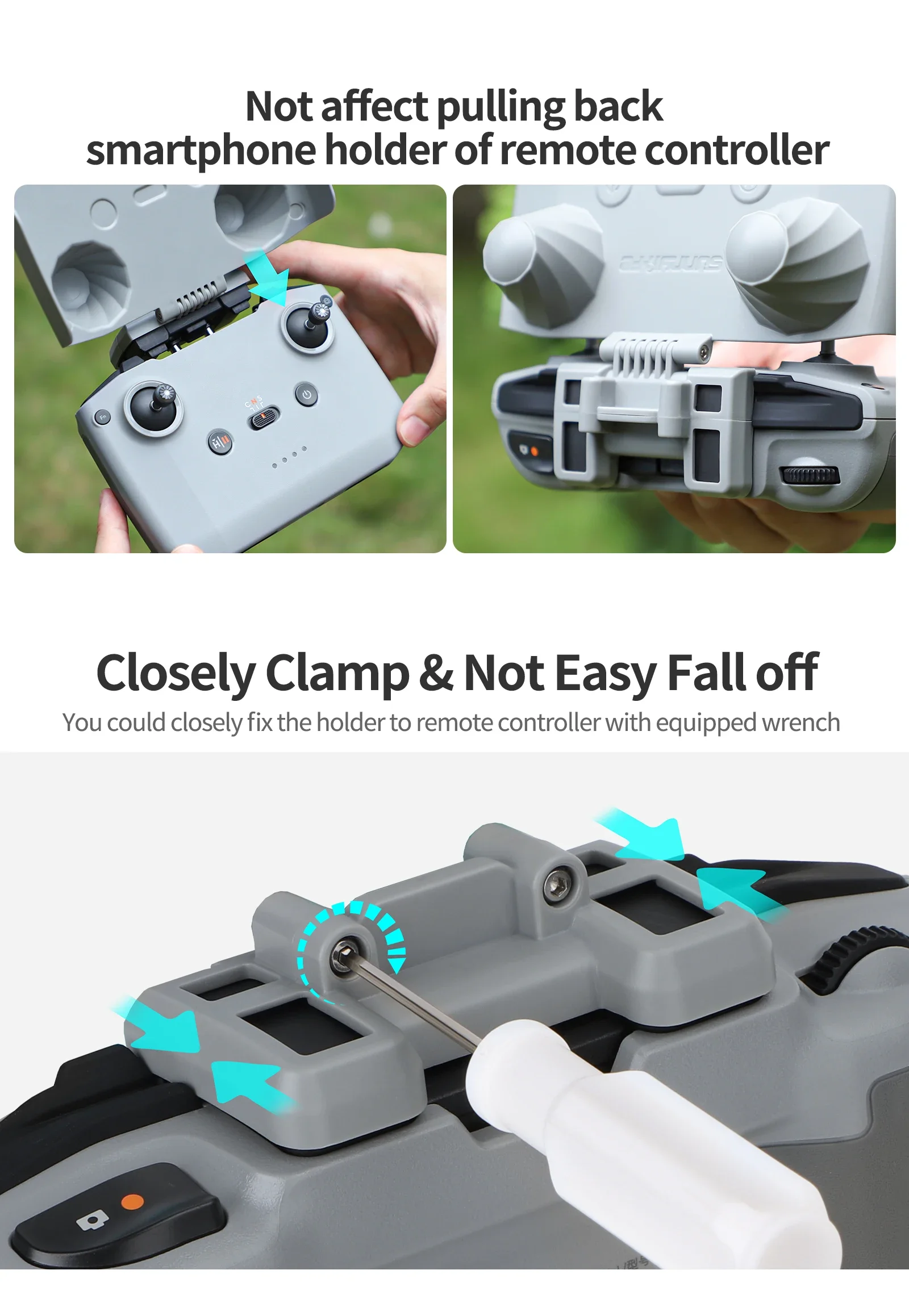 2 in 1 Controller Protector Su - Dji Drone Mini 3 recension och pris
