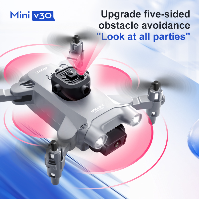 Mini V30 WiFi FPV Drone With 4 - Rc Helicopter Electric recension och pris