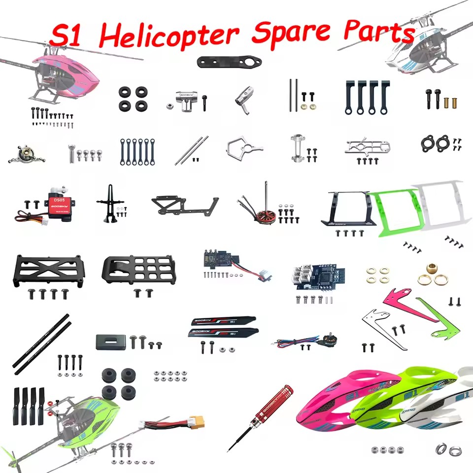 Goosky S1 Remote Control Helic - Rc Helicopter Blade recension och pris