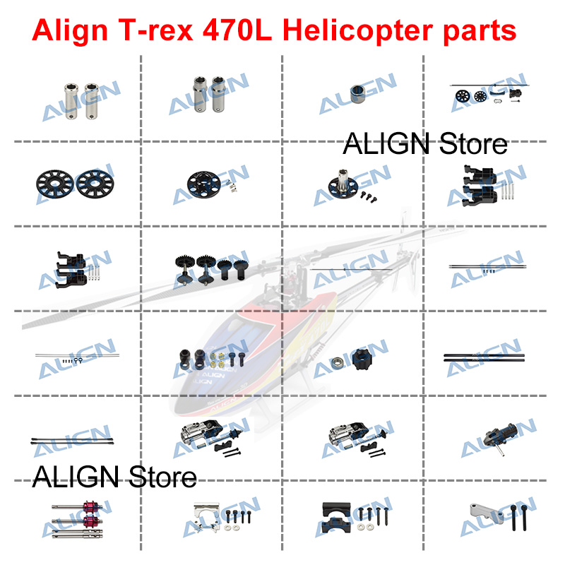 Align Trex 470L Autorotation T - Rc Helicopter Bag recension och pris